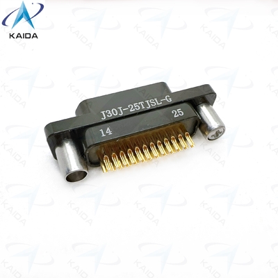 500 Mating Cycles Metal Shell Superior Durability and Current Rating of 3 A.J30J-25TJSL-G.Aluminium Olive Green Plating
