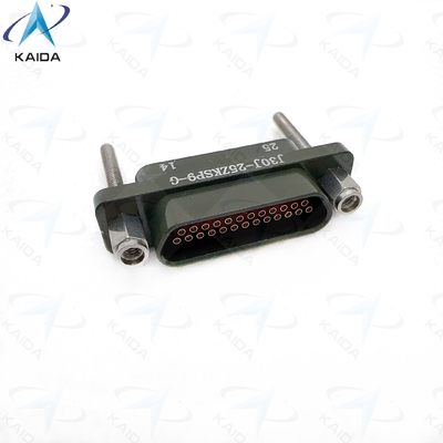 Gender-Friendly Metal Shell Receptacle With P9 Accessory M83513 for MIL Spec.J30J-25ZKSP9-G  Olive Green Cadmium Plating,