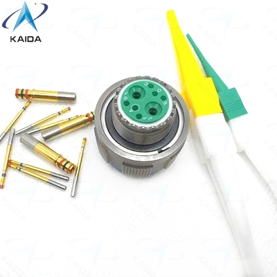 MIL-DTL-38999 Series Ⅲ Threaded Coupling Type -55°C To 125°C for High Temperature Environments.Durmalon Plated.Long Salt Spary Resistance.D38999/26TC35SA
