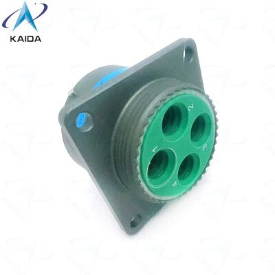 Olive Green Cadmium Shell Finish MIL DTL 38999 Series Ⅰ Circular Connector Copper Alloy Contact Material Rugged Durable.High -Current.MS27656T23B44SA