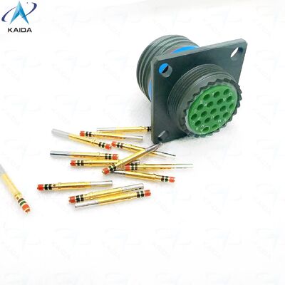 18 Number of Contacts MIL DTL 38999 Series Ⅲ Connector 500V Voltage Rating Circular Connector for Military Applications.D38999/20WD18SN.TV02RW15-18SN.8D0-15W18SN