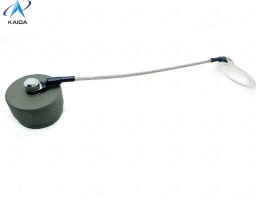 Receptacle Cap Olive Green Cadmium Aluminum Industrial Grade Corrosion Resistant Protective Component for Electrical Uses.D38999/33W15N .8D Series.