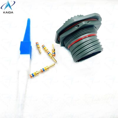 Current Rating 13 A MIL DTL 38999 Series Ⅲ Crimp Contact Type Circular Connector Durable Electrical Connection Solutions. D38999/24WD05PN.TV07RW15-05PN.8D7-15W05PN