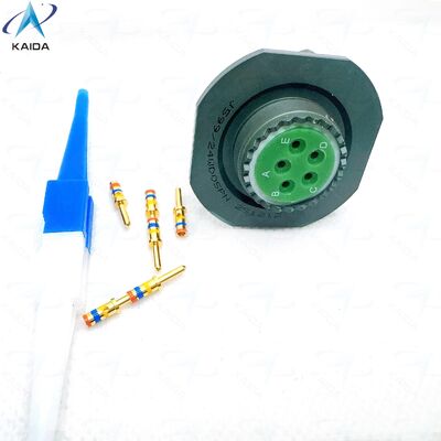 Current Rating 13 A MIL DTL 38999 Series Ⅲ Crimp Contact Type Circular Connector Durable Electrical Connection Solutions. D38999/24WD05PN.TV07RW15-05PN.8D7-15W05PN