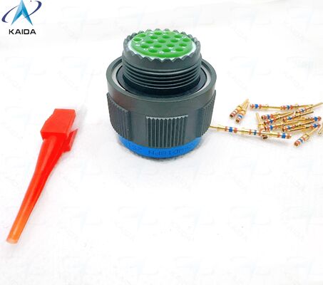 Current Rating 7.5 A MIL DTL 38999 Series Ⅲ Aluminum Shell Material Circular Connector Rugged Electrical Connection Solutions.D38999/26WD18PN.TV06RW15-18PN.8D5-15W18PN