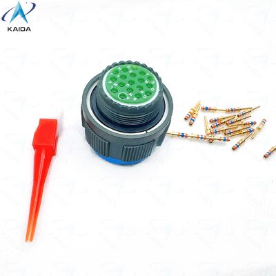 Current Rating 7.5 A MIL DTL 38999 Series Ⅲ Aluminum Shell Material Circular Connector Rugged Electrical Connection Solutions.D38999/26WD18PN.TV06RW15-18PN.8D5-15W18PN