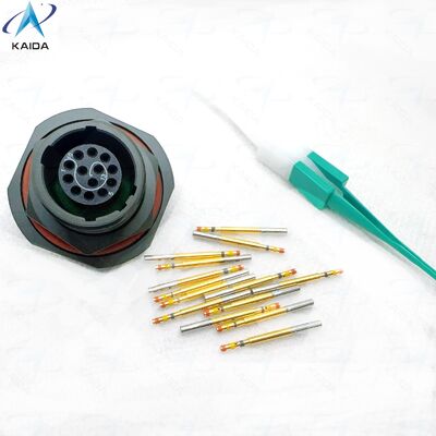 Jam Nut Receptacle Connector MIL DTL 38999 Series Ⅲ 13 Contacts Circular Connector Aerospace Standards.D38999/24WB35SA.TV07RW11-35SA,8D7-11W35SA