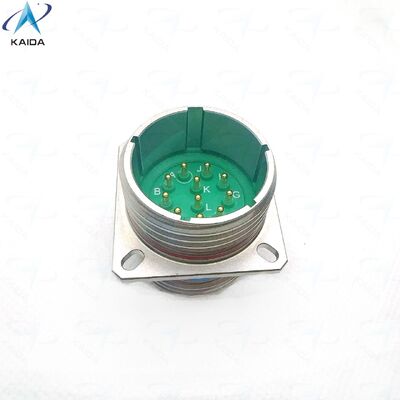 55°C To 125°C MIL DTL 38999 Series Ⅲ Connectors Voltage Rating 500V Ruggedized Circular Connectors For Harsh Conditions.Thru Bulkhead Receptacle.PC Tail.D38999/20YF11CN