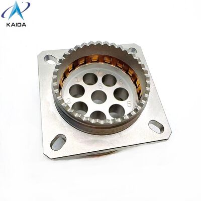 RF Contacts MIL-DTL-38999 Custom Connectors.Receptacle with 8 Pins.J599-Z-21-8-JC400