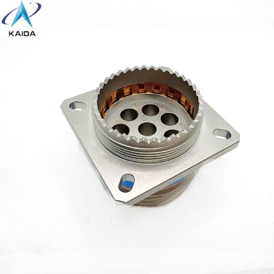 RF Contacts MIL-DTL-38999 Custom Connectors.Receptacle with 8 Pins.J599-Z-21-8-JC400