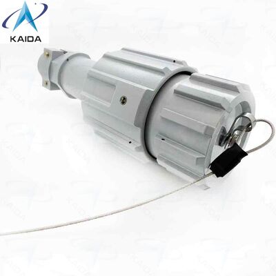 Cylindrical bayonet waterproof connectors РБН1-7-18Ш4-В for outdoor installation。Connectors РБН1 consist of two parts: plug and socket.Plugs and sockets can be either chassis‑mount or cable‑mount.