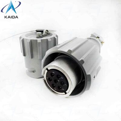 Cylindrical bayonet waterproof connectors РБН1-7-18Ш4-В for outdoor installation。Connectors РБН1 consist of two parts: plug and socket.Plugs and sockets can be either chassis‑mount or cable‑mount.