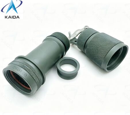 Shell size 17 Back shell .Olive Green Cadmium Plating,Straight EMI/RFI Environmental Backshell.AS85049/10 and MS3437A