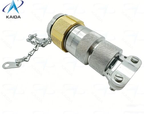 Custom Hermetic Connectors.Low Leak Rate.Stainless Steel Passivated.220-06E16-19PN.Gule Sealed