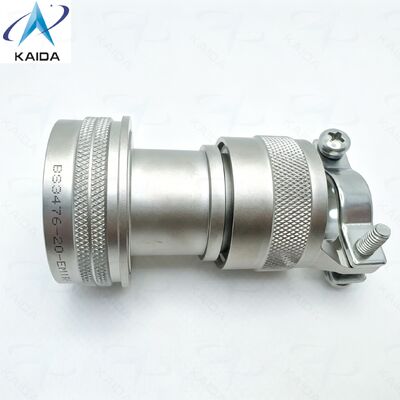RoHS Compliant Back shell BS3476-20-EMIRFI Connector，Applicable for MIL-DTL-26482 Series 2.Electroless Nickel.