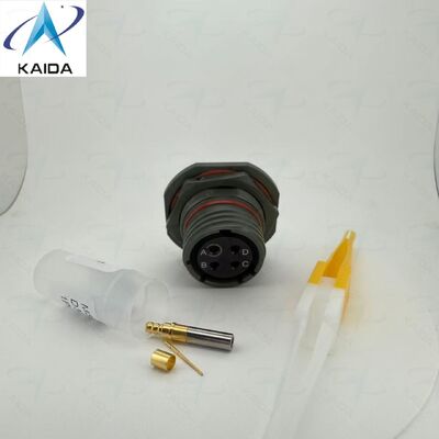 Circular Connector MIL DTL 38999 Series Ⅲ 5 A Current Rating Connector for Aerospace Defense and Industrial Applications