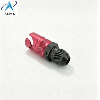 Hard Anodized Aluminum Fluid Connectors Part Number KK05-T-R-A03 Push-pull Rotation Bayonet Locking Alternative for TSA-5T03RALJM  Jonhon Liquid Cooling Connector.