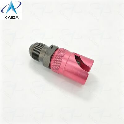 Hard Anodized Aluminum Fluid Connectors Part Number KK05-T-R-A03 Push-pull Rotation Bayonet Locking Alternative for TSA-5T03RALJM  Jonhon Liquid Cooling Connector.