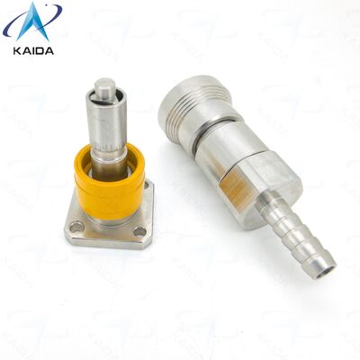 Push-Pull Latch Lock Fluid ConnectorQC-06T-D01 QC-06Z-B01  Alternative Jonhon Models TQC-6T04SSJM TQC-6Z02SSJM.Stainless Steel Passivated.Liquid Cooling Connector.
