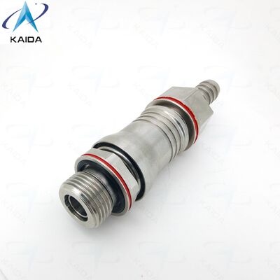 Stainless Steel Passivated Straight Push-Pull Straight Push-Pull Fluid Connectors UQD04-T-A01、UQD04-Z-B01 Alternative Models UQD04-T05RSSJE、UQD04-Z10RSSJE.Liquid Cooling Connectors