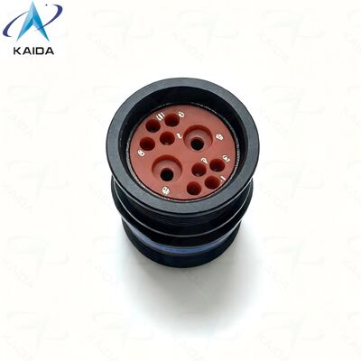 Crimp Contact Type Circular Electrical Connector Receptacle With Banding Platform.2M Micro38999 Connector Series.2M801-009-01C10-202SA