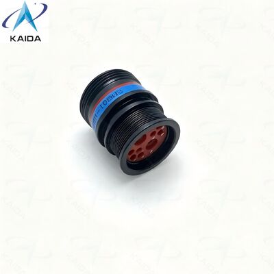 Crimp Contact Type Circular Electrical Connector Receptacle With Banding Platform.2M Micro38999 Connector Series.2M801-009-01C10-202SA