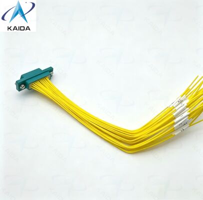 CDbF Series Micro-Rectangular Electrical Connector 33 Pins 150mm.CDBF-33T-15CM. Male Plug (with Pin contacts)