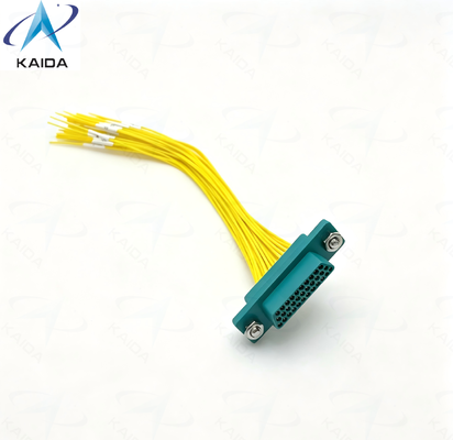 CDbF Series Micro-Rectangular Electrical Connector 33 Pins 150mm.CDBF-33T-15CM. Male Plug (with Pin contacts)