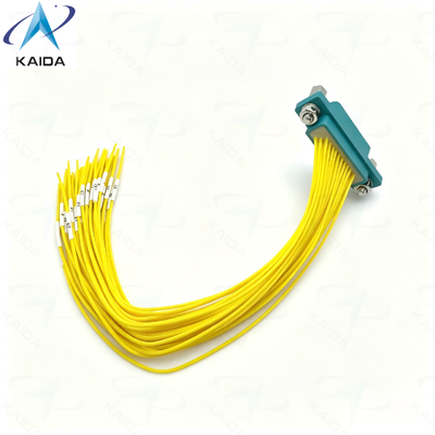 CDbF Series Micro-Rectangular Electrical Connector 33 Pins.3 A Current Rating Plastic Shell.CDBF-33Z-15CM.Female Receptacle (with Socket contacts).